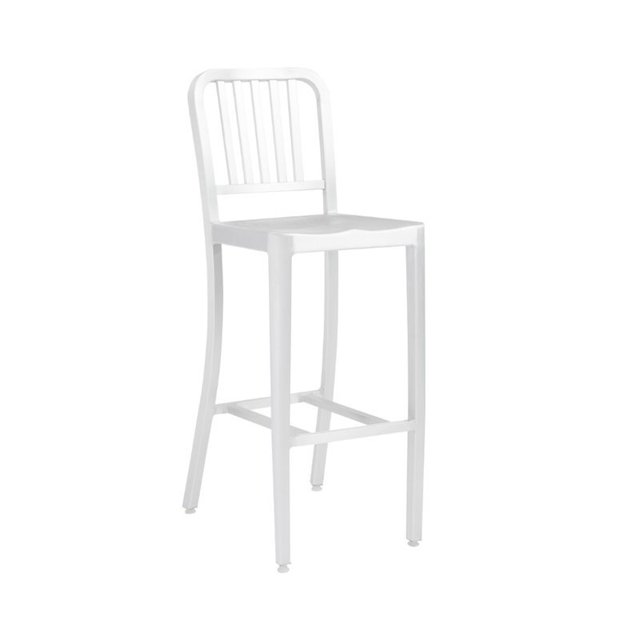 Eurostyle Tabouret de Bar Cafe 30" en Aluminium Mat