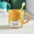thumbnail image 2 of CHOK Plastic Cups   Unbreakable Coffee Mug Plastic with Handle  Reusable Plastic Mug Dishwasher Safe 1pcs, 2 of 9