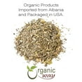 thumbnail image 2 of Organic Way Wormwood Herb Cut & Sifted (Artemisia Absinthium) - Herbal Tea | European Wild-Harvest | Kosher & USDA Certified | Vegan, Non-GMO & Gluten Free | 100% Raw from Albania (1/8LBS / 2Oz.), 2 of 5