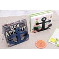thumbnail image 5 of Vintage Metal Nautical Anchor Napkin Holder (BLUE), 5 of 5