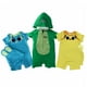 thumbnail image 1 of Kit 3 PaÃ±aleros Bordados Disney Bunny, Rex, Ducky Talla 3 Meses Disney Ropa de ReciÃ©n Nacido, 1 of 5