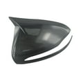 thumbnail image 4 of Bgsha Carbon Fiber Side Rearview Mirror Cover Cap For Mercedes For Benz C E S GLC GLB, 4 of 10