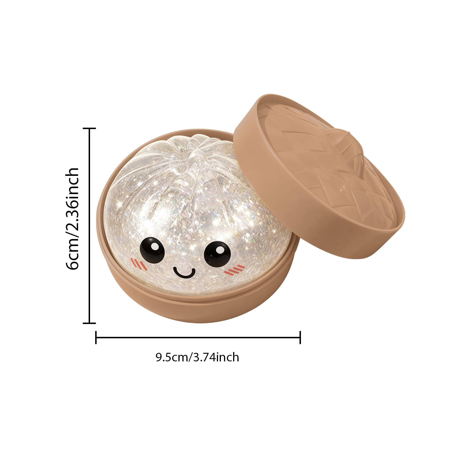 Alvantor Squishy Baozi Toy for Stress Relief and Anxiety for Kids and Adults