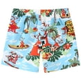 thumbnail image 2 of SSLR Kids Boys Swim Trunks Hawaiian Casual Beach Shorts Quick Dry Board Shorts Swimwear Bathing Suits, 2 of 7