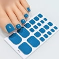 thumbnail image 6 of 22tips Baking Free Toe Nail Sticker Wraps Full Cover Toenail Polish Strips, 6 of 8