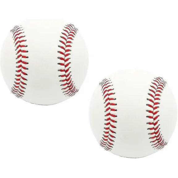 9inch Genuine Leather Baseball Competition Grade Training Baseball Genuine Leather Practice Ball Pitching Batting Training