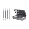 thumbnail image 2 of Cotton Swab - Set of 4 Reusable Ear Cleaners - FAMILY PACK - (Grey), 2 of 5