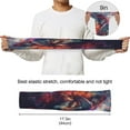 thumbnail image 6 of ALAZA Nebula Wolf Head UV Sun Protection Arm Sleeves UPF 50+ Compression Cooling Sleeve 1 Pair, 6 of 7
