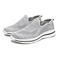 thumbnail image 5 of Gvdentm Mens Tennis Shoes Casual Shoe for Men Mesh Walking Shoes for Men Lightweight Sports Shoes Light Gray,8, 5 of 7