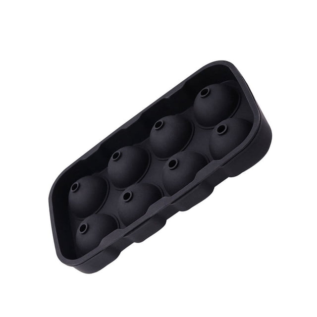 Molde de silicona Matsuzay para bolas de hielo 8 cavidades Cocina y Comedor negro