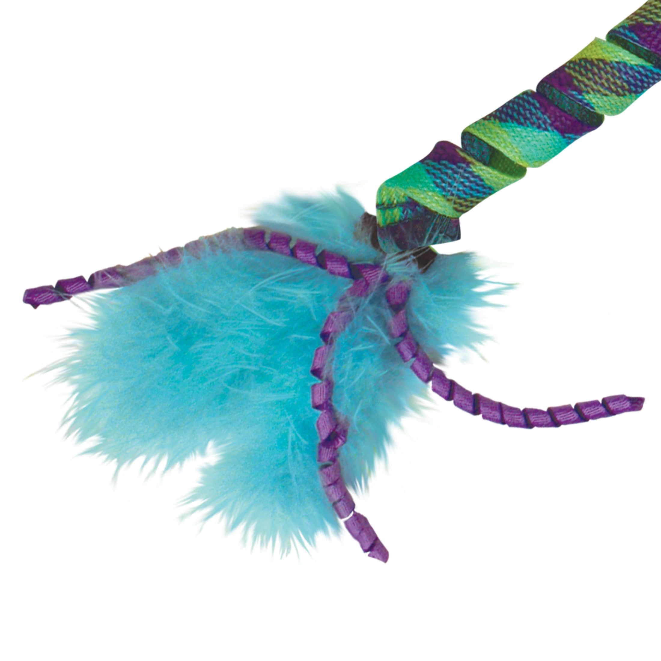 KONG® Teaser Curlz Sturdy Cat Toy Wand
