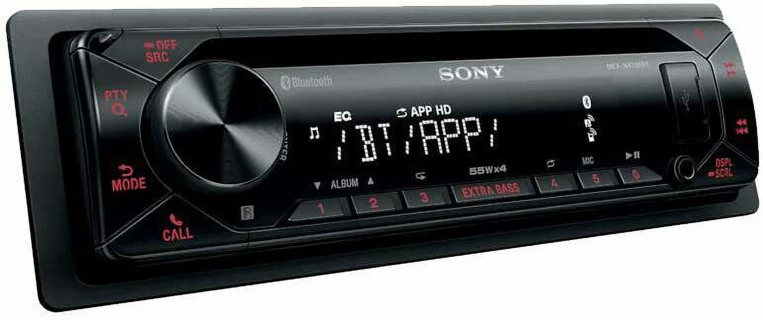 Sony MEX-N4300BT 1-DIN Car Stereo In-Dash CD USB AUX Receiver w/ Dual Bluetooth