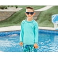 thumbnail image 4 of Made in USA Boys UPF 50+ Long Sleeve Rashguard | Black, 4 of 5