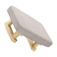 thumbnail image 4 of yingyy Modern Rectangle Step Stool Practical Padded Footstool For Bedroom Living Room Small Footstool Etc. plain colour 41x30x18cm, 4 of 6