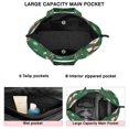 thumbnail image 3 of Green Christmas Pattern Travel Tote Bags for Women Carry On,Large Weekender Bags for Women Travel,Multi Functional Duffle Bag for Work,Shopping,Sports, 3 of 5