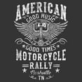 thumbnail image 2 of Men's Lost Gods American Motorcycle Rally Distressed Graphic T-Shirt Big & Tall, 2 of 4