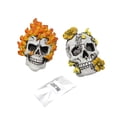 thumbnail image 4 of 2x Clips de ventilación del ambientador del coche, Clips de ventilación del cráneo, accesorios de decoración del coche de Halloween, difusor de Estilo B Macarena Clip de ventilación del ambientador, 4 of 8