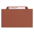thumbnail image 4 of Smead Pressboard Classification File Folder, SafeSHIELD Fasteners, 1 Divider, 2", 4 of 5