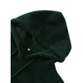 thumbnail image 6 of Gureui Women Men Fuzzy Sherpa Pullover Hoodie Plush Sweatshirts Long Sleeves Winter Thick Warm Polar Fleece Solid Color Lightweight Hooded Top with Pocket Outwear, 6 of 9