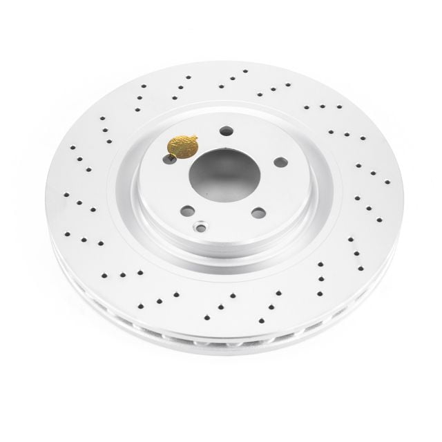 Power Stop EBR1243EVC EVC Evolution&nbsp;Genuine Geomet® Coated&nbsp;Brake Rotor -Front