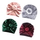thumbnail image 2 of 4 gorros de tela turbante para bebé, gorros con nudo, gorro de hospital para niña pequeña, 2 of 7
