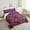 Purple Pink, variant on Erosebridal Vintage Tribal Flower Bedding Full Comforter Set, Bohomian Style Comforter Sets Full Size, Western Cowgirl Reversible Down Comforter, Breathable Bedroom Decoration, 3pcs