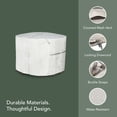 thumbnail image 4 of Covermates Outdoor Cover for Dining Sets with Umbrellas - 120"DIA x 30"H, 900D Polyester, Weatherproof, 4 of 7