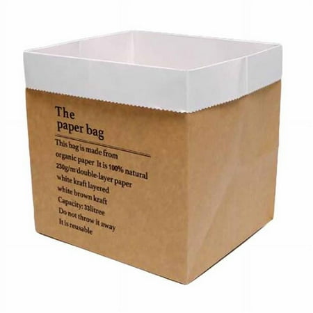 Panda Superstore Craft Materials Decoration Flower Shop Kraft Paper Bag Flower Wrapping Bag DIY Gift Packing Storage Bag - 6 Piece