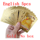 thumbnail image 1 of 5-110PCS cartas pokemon francaise español Gold Cards Spanish English Foil Gold silve Card Metalicas Charizard Vmax Gx Game Card, 1 of 6