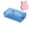 Blue, variant on Hovilon Transparent Plastic Pencil Box with Snap Lock, Hard Stackable Stationery Storage Case, Multipurpose Small Container for Pens Pencils Office Supplies, Durable Desktop Organizer for Home Travel