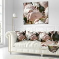 thumbnail image 2 of Designart Pat of Flamingos Close Up - Abstract Throw Pillow - 18x18, 2 of 4