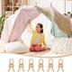thumbnail image 5 of 6 Pcs Wooden Play Clip Handmade Giant Clip Toys Wooden Clips for Curtains, Wardrobes, Balcony, Wood, 5 of 5