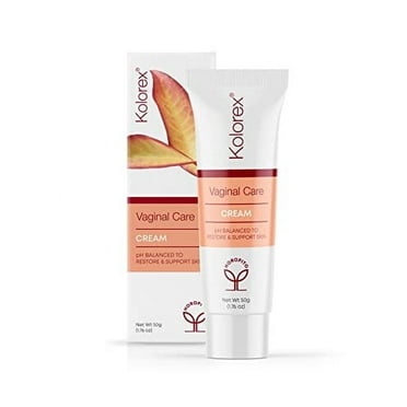 KolorexÂ® Vaginal CareCream, Natural Herbs soothes Intimate Areas, Replenish Sensitive Skin.
