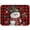 Snowman, variant on SM-XLHN Christmas Snowman Dish Drying Mat for Kitchen Counter, Buffalo Plaid Snowflake Dish Mat Dish Drying Pad Microfiber Absorbent Dishes Drainer Rack Pads , 16 x 18 inch