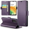 thumbnail image 1 of Feishell Wallet Case for Samsung Galaxy A32 5G, RFID Blocking Magnetic Clasp Shockproof Cover, Premium PU Leather Flip Case with Credit Card Slots Holder Kickstand for Galaxy A32 5G,Purple, 1 of 11