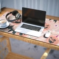 thumbnail image 3 of Long Mouse Pads for Desk,Halloween Ghosts Pumpkins and Bats Desk Mats on Top Of Desks, Desk Mouse Pad Extra Large with 3mm Non-Slip Base and Stitched Edge for Gaming,Office,Work,Home 35.4x15.7in, 3 of 5