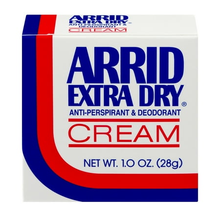 Arrid Extra Dry Anti-Perspirant & Deodorant Cream, 1.0 OZ