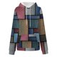 thumbnail image 3 of Puntoco - Blusa de manga larga con bolsillo estampado a la moda para mujer, tops casuales, sudaderas con capucha Puntoco Puntoco-4184, 3 of 4