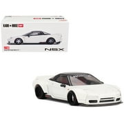 Honda NSX Kaido Works V2 White with Black Top (Designed by Jun Imai) Kaido House Special 1/64 Diecast Model Car by Mini GT