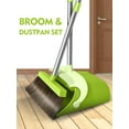 thumbnail image 4 of Broom and Dustpan Set for Home, 51" Long Handle Dustpan & Broom W/Comb, 4 of 5