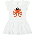 thumbnail image 3 of Inktastic Pirate Octopus Kids Funny Girls Toddler Dress, 3 of 5