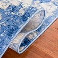 thumbnail image 5 of SAFAVIEH Brentwood Iola Oriental Area Rug, 4' x 6', Blue/Ivory, 5 of 8