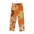 thumbnail image 4 of Balery Hippie Flower print Men's Pajama Pants,Ultra Lightweight Pjs,Lounge Pant-Large, 4 of 9