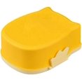 thumbnail image 5 of Portable Rectangular Lunch Box with Cute Owl Pattern Leakproof Food Container for Fruit Storage for Kids and Adults Yellow, 5 of 5
