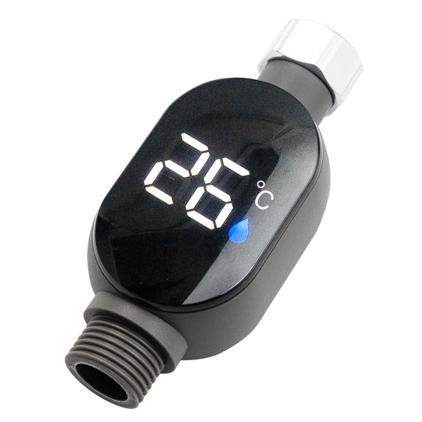 Ruiboury Led Display Thermometer For Shower Water Temperature With Precision