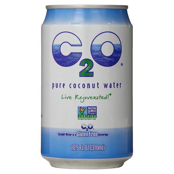 C2O Pure Coconut Water Pure Coconut Water Case of 24 10.5 fl oz