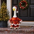 thumbnail image 4 of Qwtwty Christmas Lawn Goose Costume for 23" Geese Statue, Funny Lawn Goose Christmas Outfits for Garden Lawn Patio Yard Outdoor Decoration, 4 of 8