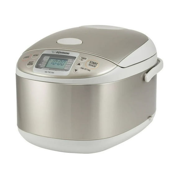 Zojirushi NS-TSC18AXH Micom Rice Cooker and Warmer (10-Cups)