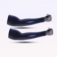 thumbnail image 2 of Men & Women Sports Trail Cooling Arm Sleeves – Breathable, UV Sun Protection, Sports Arm Sleeves Compression Sleeves 1 Pair Blue L(L), 2 of 4