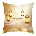 thumbnail image 5 of Style 3 Funda de almohada Eid Mubarak, funda de almohada de piel de melocotón, fundas de cojín, funda de almohada cuadrada, 5 of 5